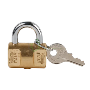 CANDADO VIRO BARRIL BRONCE 30MM