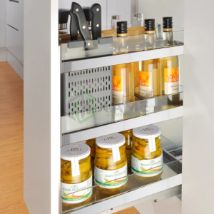 CARRO EXTRAIBLE PANEL VIDRIO L080535T MOD-35CM