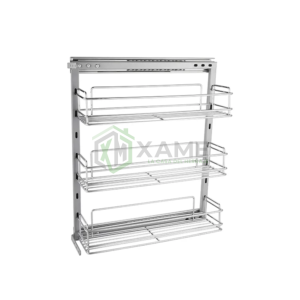 CARRO EXTRAIBLE KSPTJ009F- 3 NIV-MOD-18 INOX