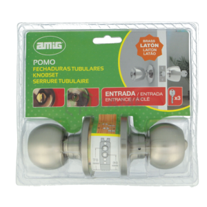 CERRADURA AMIG DORMITORIO POMO 610 CR-DISP 12575