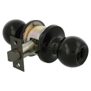 CERRADURA AMIG BAÑO POMO 612 NEG-12307