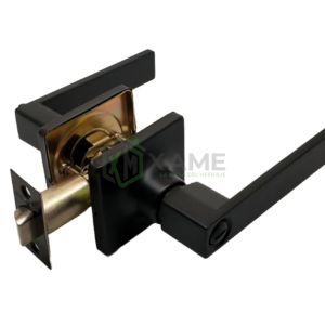 CERRADURA EVERGOOD MANIJA BAÑO- NEGRA- BTKL-771