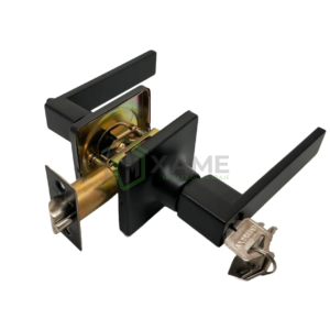 CERRADURA EVERGOOD MANIJA DORM- NEGRA- BTKL-771