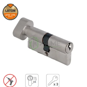 CILINDRO AMIG 9500-60 21402 LL/S CROMO MATE