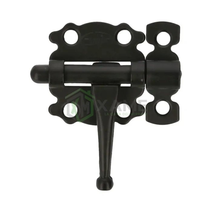 PICAPORTE  AMIG 484-80 NEGRO 6120