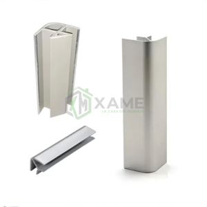 ESQUINERO PVC - 90G P/ZOCALO ALUM 12CM FE-0204 C/U