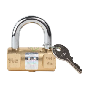 CANDADO VIRO BARRIL BRONCE 60MM