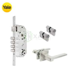 CERRADURA YALE KIT TURIN INOX LL-LL BULON 11489