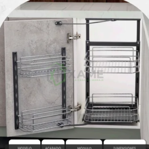 DESPENSA MINI ABATIBLE CUCHEN-D20831-452-CROMO