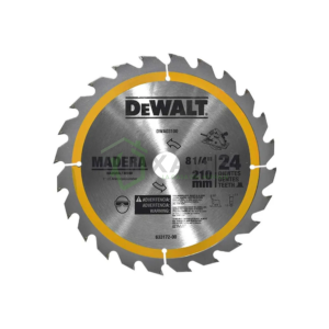 DISCO DEWALT 8 1/4 X 24D P/MADERA DWA03100
