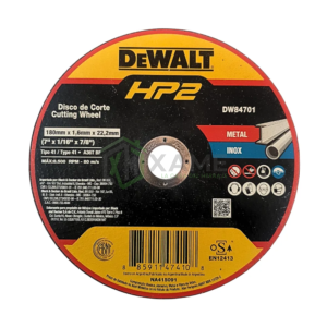 DISCO DEWALT DW84701 C/METAL INOX 7´´