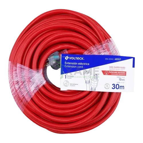 EXTENSION ELECT 3X12 30MT USO RUDO VOLTE 306314K