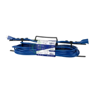 EXTENSION POLARIZ 3X16 10M AZUL VOLTECK 306305K