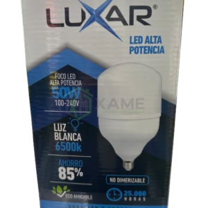 FOCO AHORRADOR LUXAR 50W 43937