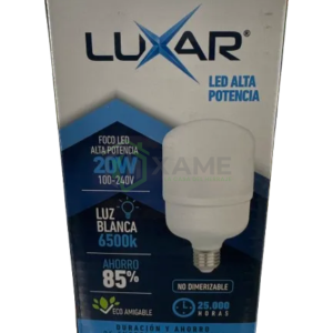 FOCO AHORRADOR LUXAR 20W 43934