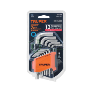 JGO LLAVE HEXAG TRUPER 13PZS ESTAND 15545-555746K