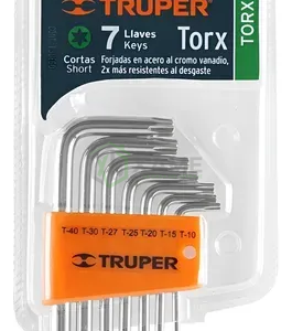 JGO LLAVE TORX TRUPER 7 PIEZAS 645583