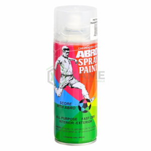 PINTURA SPRAY ABRO TRANSPARENTE