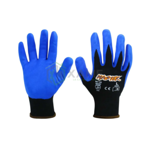 GUANTE MASTER AZUL NEGRO N110 L