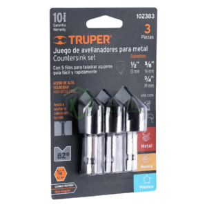 JUEGO AVELLANADORES TRUPER 3PZ MULTIUSO -102383 -45557K