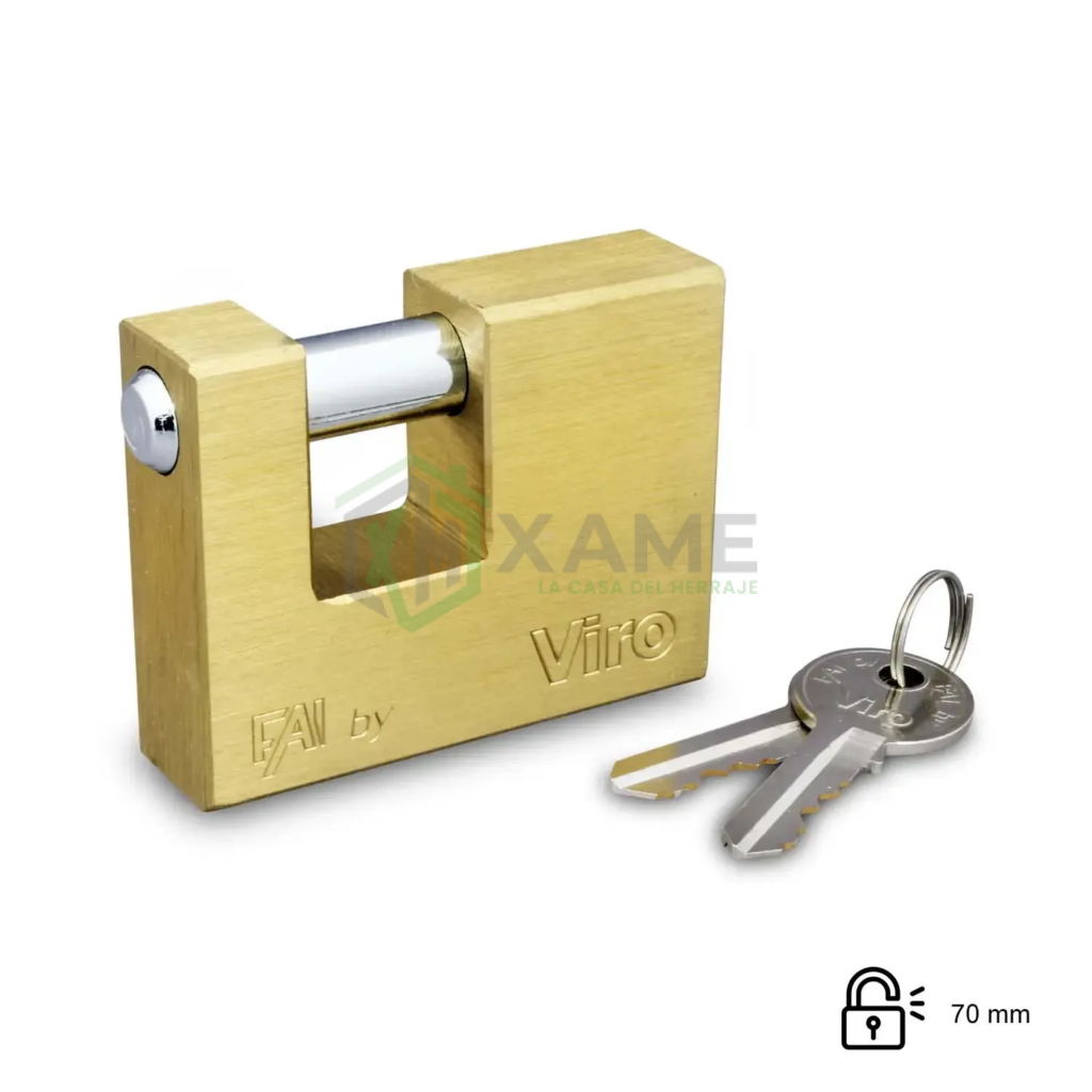 CANDADO VIRO FAI ANTICIZALL 70MM