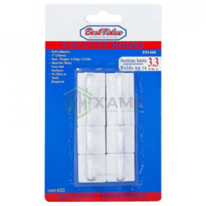 GANCHO  BESTV ADHESIVO F01460 CUAD