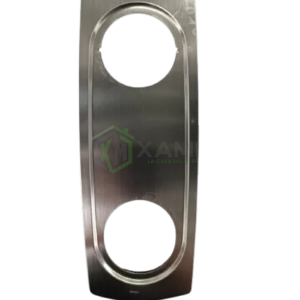 PLACA P/CERRADURA POMO - CERROJO -INOX