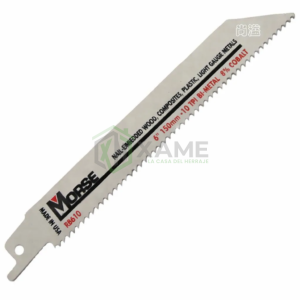 SIERRA P/CALADO MORSE RB610 METAL 6" C/U 