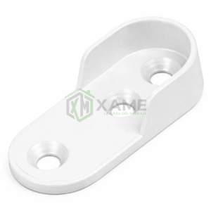 SOPORTE P/TUBO OVALADO BLANCO
