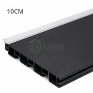 ZOCALO PVC NEGRO 10CMX4MT FE-0410