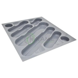 PORTA CUBIERTOS PVC GRIS D-C600E