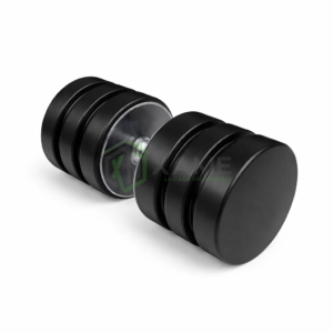 BOTON P/VIDRIO DOBLE #13 NEGRO P02