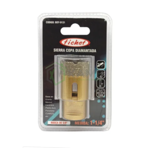 SIERRA COPA FICHET P/MARMOL CERAMI 1 1/4 BOY-9131