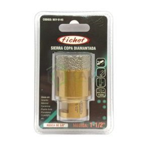 SIERRA COPA FICHET P/MARMOL CERAMI 1 1/2 BOY-9140