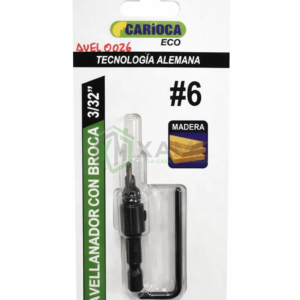 AVELLANADOR CARIOCA P/MADERA #6