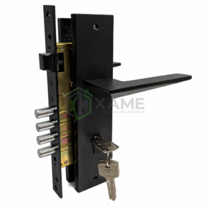 KIT CERRADURA  ALFA LL/LL - 6CM NEGRO