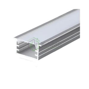 PERFIL P/LUZ LED EMBUTIDO ALUM - 15X9MM  XT406