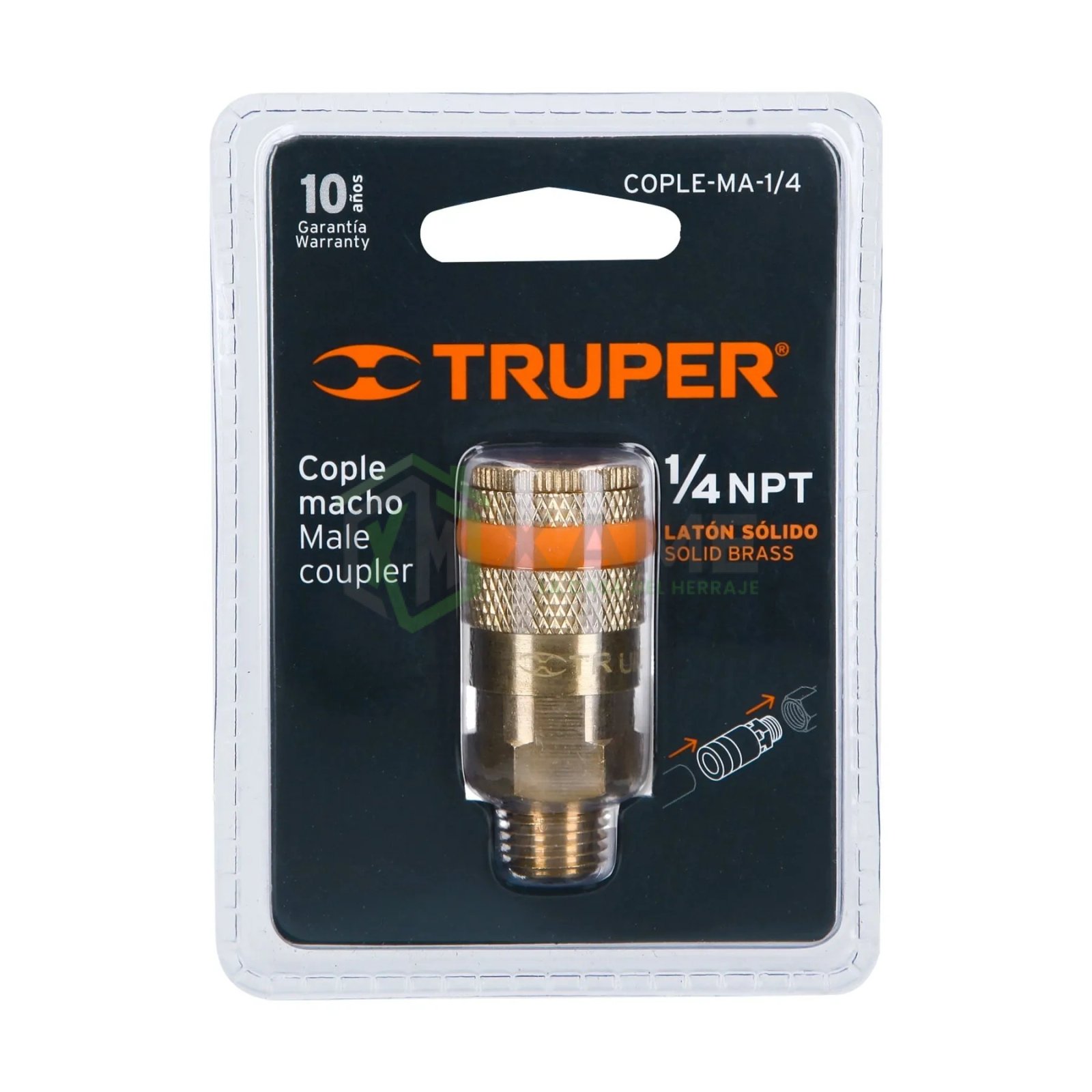 ACOPLE RAPIDO TRUPER MACHO