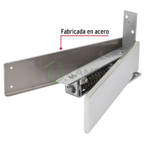 BISAGRA P/PISO HERMEX CROM - 220434K