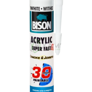 BISON SILICON ACRYLIC PINTAB BLAN 300ML 6306980