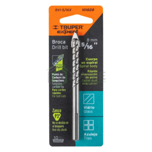 BROCA TRUPER P/VIDRIO 101828 #8 -667981K