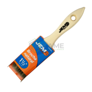 BROCHA JEM NATURAL 1-1/2"