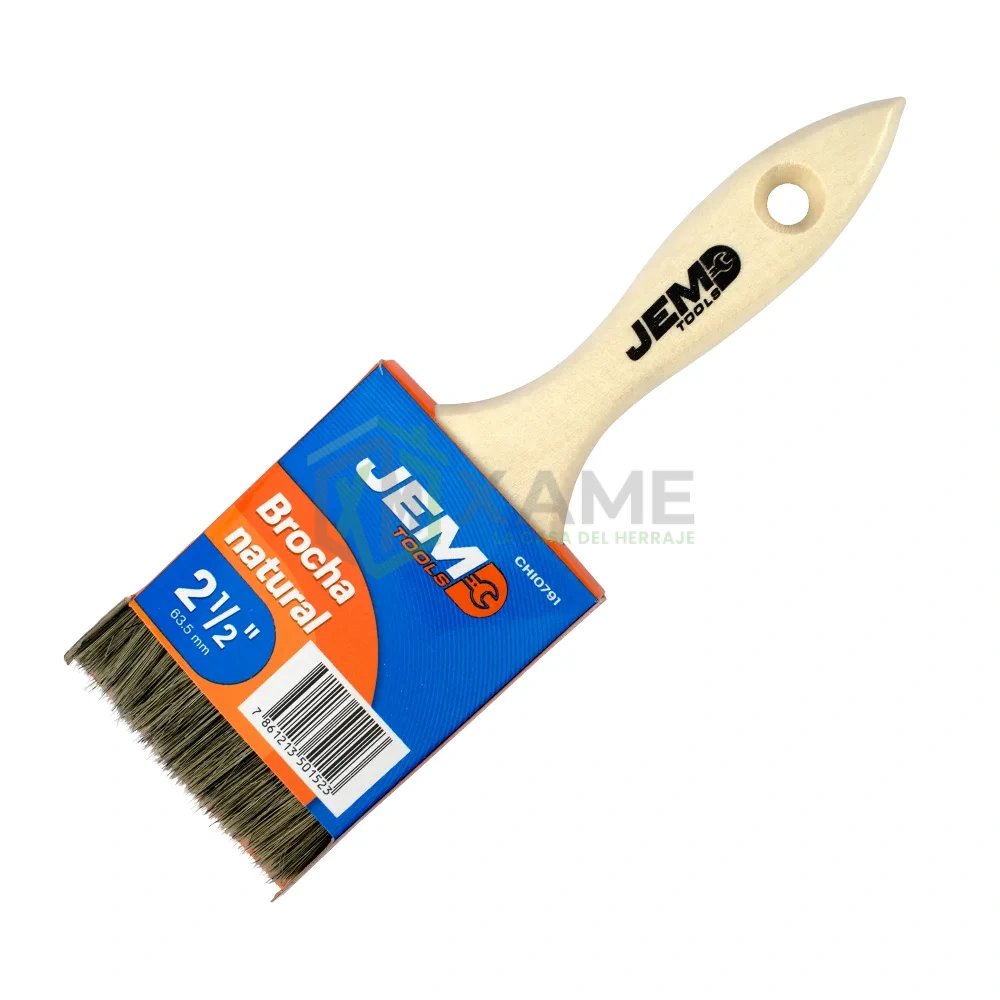 BROCHA JEM NATURAL 2-1/2"