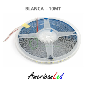 CINTA LED AMERICAN 6500K LUZ BLANCA 2835 - 10 MT
