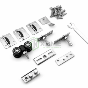 CORREDERA AEREA DN 80 PL 2 HOJAS