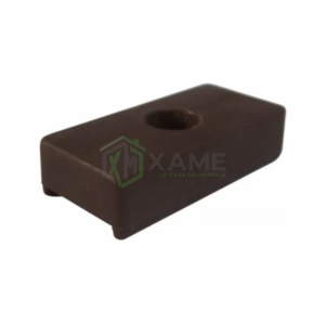 DESLIZADOR 15MM X 45MM CAFE