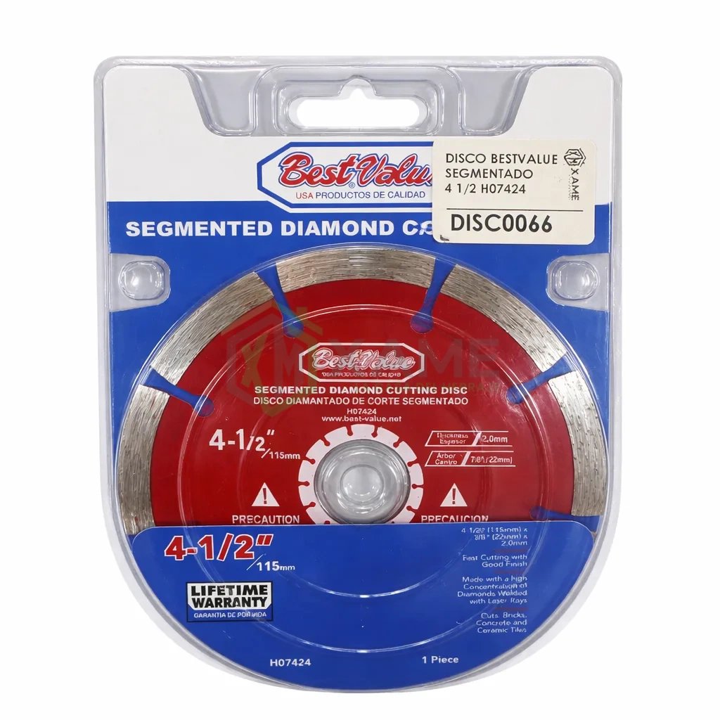 DISCO BESTVALUE SEGMENTADO 4 1/2 H07424