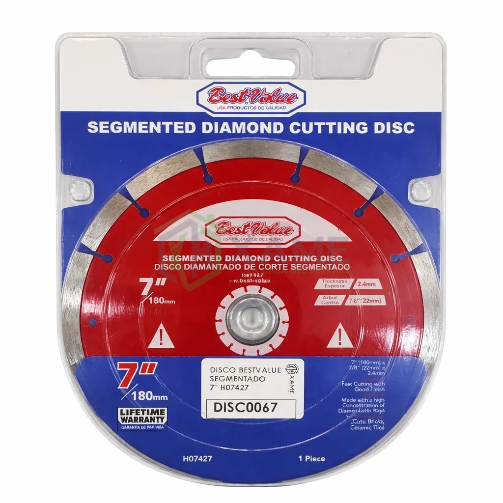 DISCO BESTVALUE SEGMENTADO 7´´ H07427