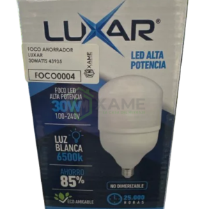 FOCO AHORRADOR LUXAR 30W 43935