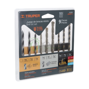 JGO BROCA P/MADERA - METAL CONCRET -TRUPER 667900K